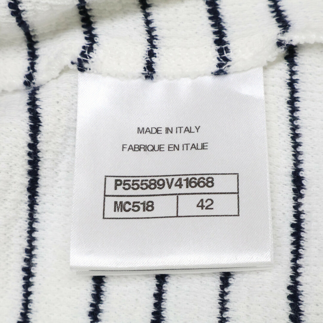 CHANEL - シャネル P55589V41668 ボーダー バックボタン CHANEL - シャネル P55589V41668 ボーダー バックボタン