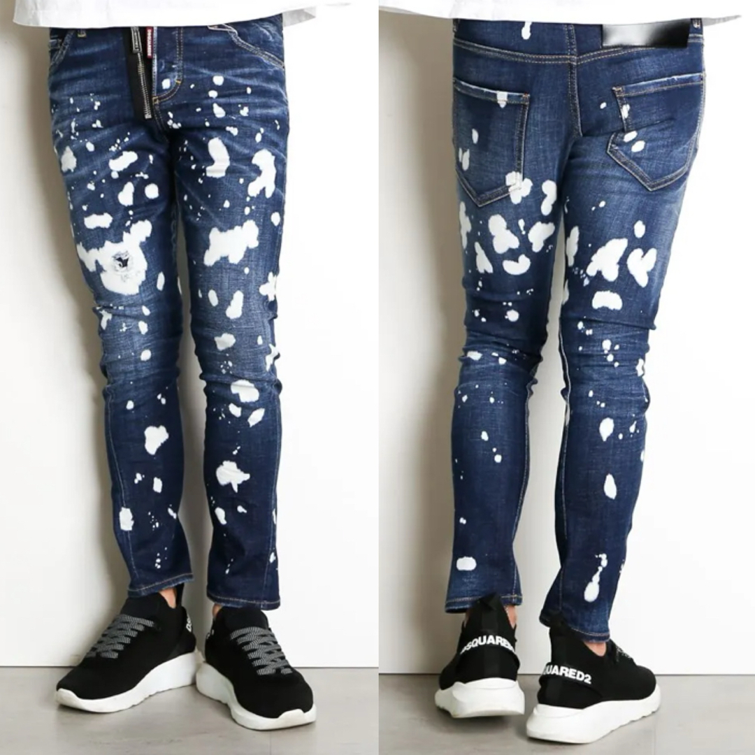 DSQUARED2 ディースクエアード 新品 SEXY TWIST デニム 44 DSQUARED2 ディースクエアード 新品 SEXY TWIST デニム 44