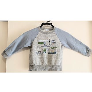 【未使用に近い】ファミリア　トップス　長袖　100 テリア　完売品 未使用に近い】ファミリア トップス 長袖 100 テリア 完売品