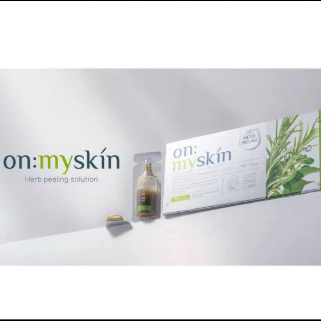 オンマイスキン ハーブピーリング ほどよく on my skin 1箱+5pcs オンマイスキン ハーブピーリング ほどよく on my skin 1箱+5pcs