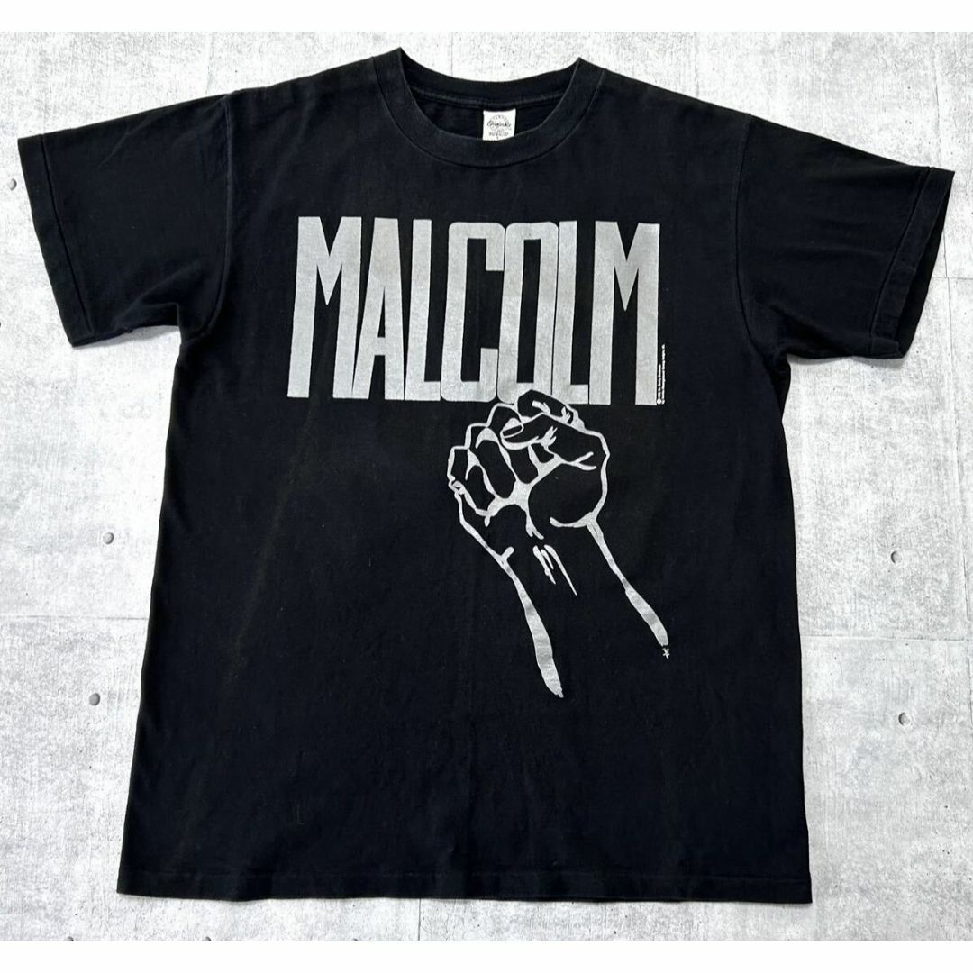 90s USA製 Malcolm X 1992年 コピーライト 半袖 Tシャツ 90s USA製 Malcolm X 1992年 コピーライト 半袖 Tシャツ