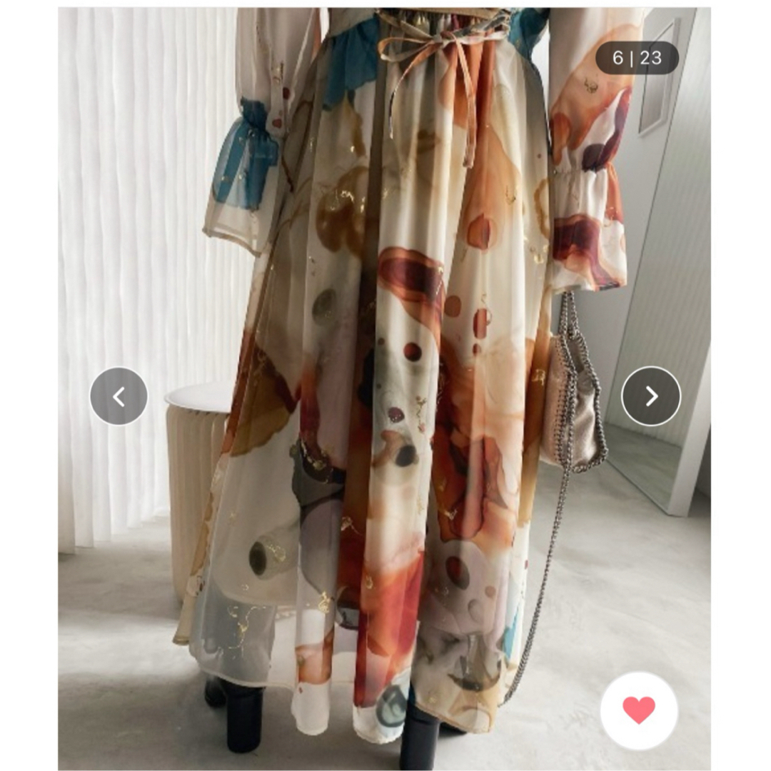 Ameri VINTAGE - AMERI インクアートドレスの通販 by vanilla's Ameri VINTAGE - AMERI インクアートドレスの通販 by vanilla's