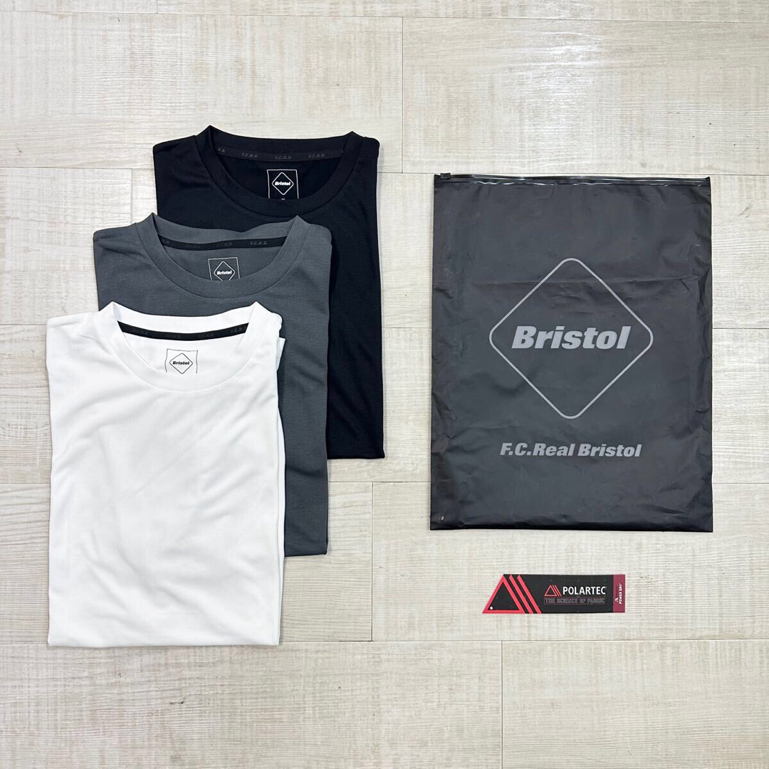 24aw 美品 FCRB ブリストル ポーラテック 3パック Tシャツ XL 24aw 美品 FCRB ブリストル ポーラテック 3パック Tシャツ XL