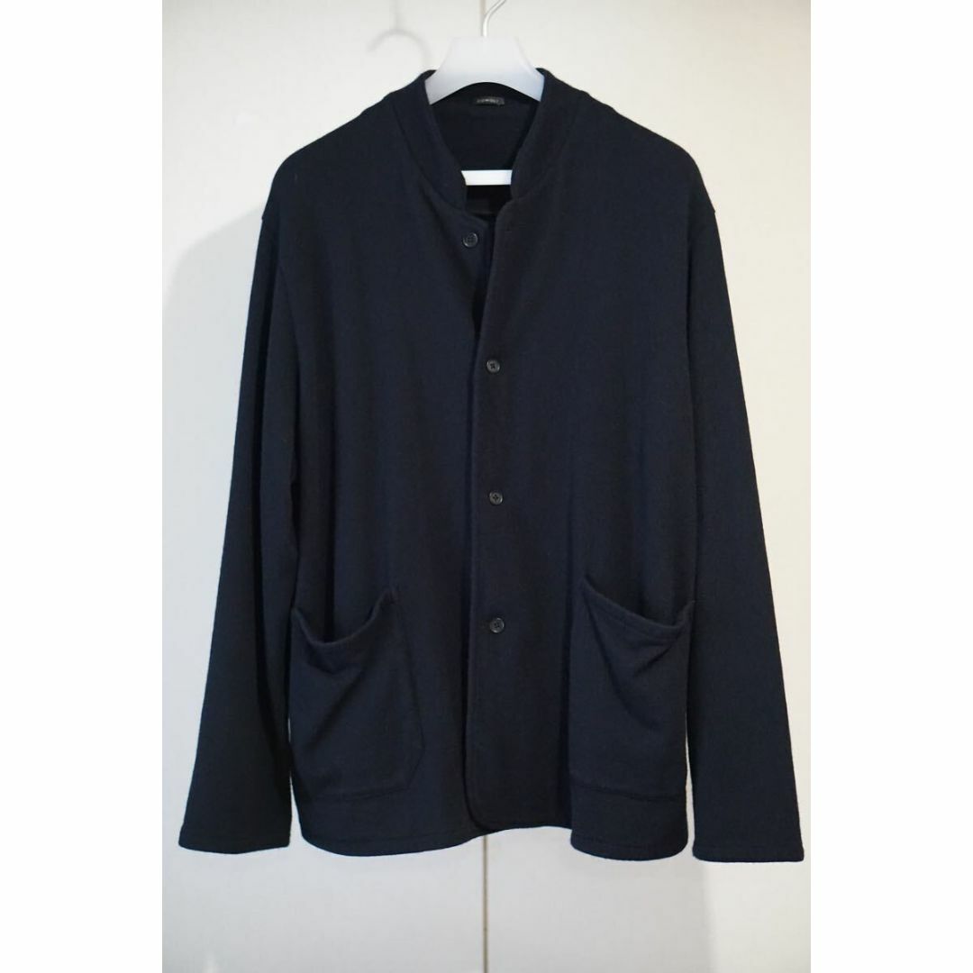 21AW COMOLI カシミヤスタンドカラーニットジャケット(navy)3 21AW COMOLI カシミヤスタンドカラーニットジャケット(navy)3