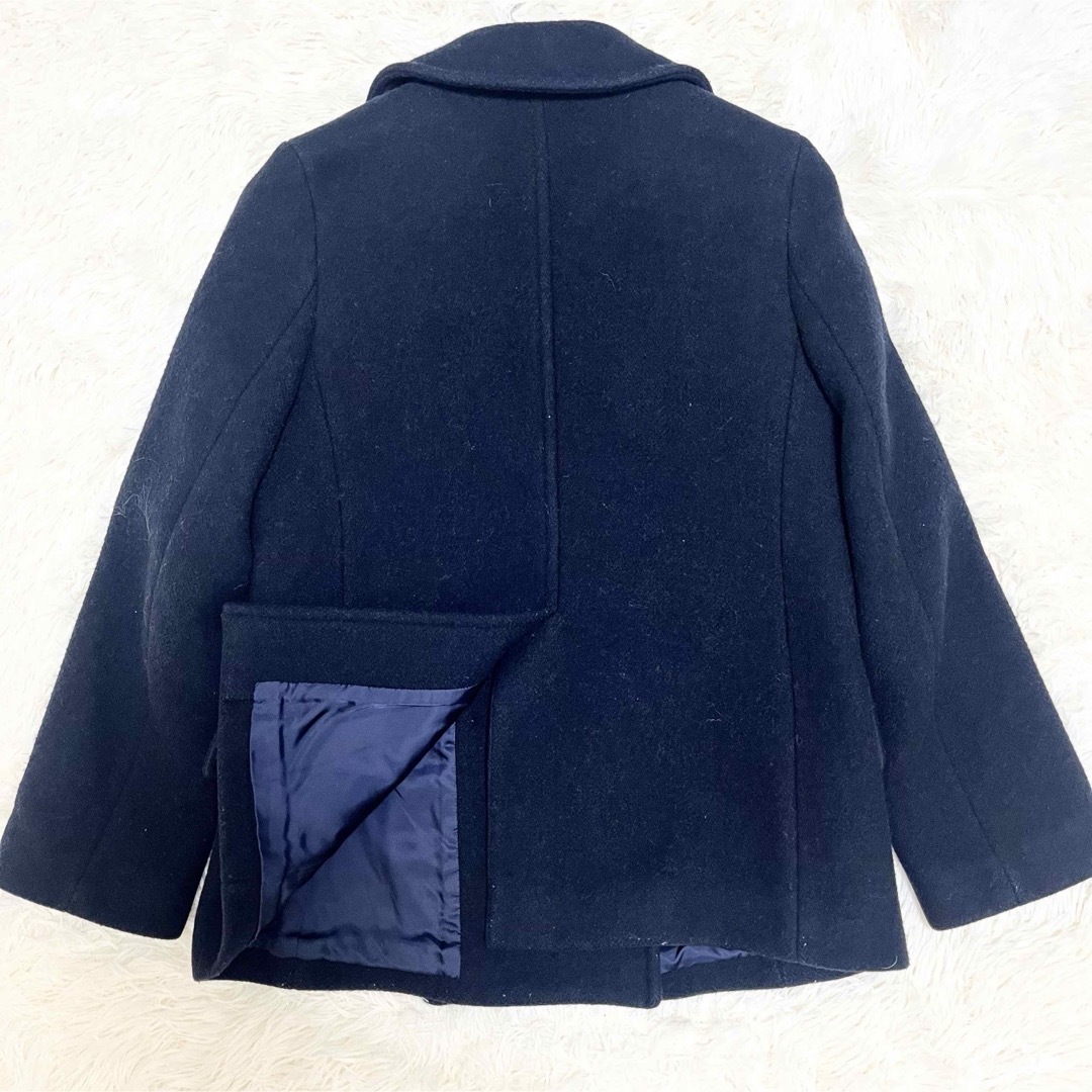 良品 マーガレットハウエル ピーコート カシミヤ混 ネイビー M 良品 マーガレットハウエル ピーコート カシミヤ混 ネイビー M