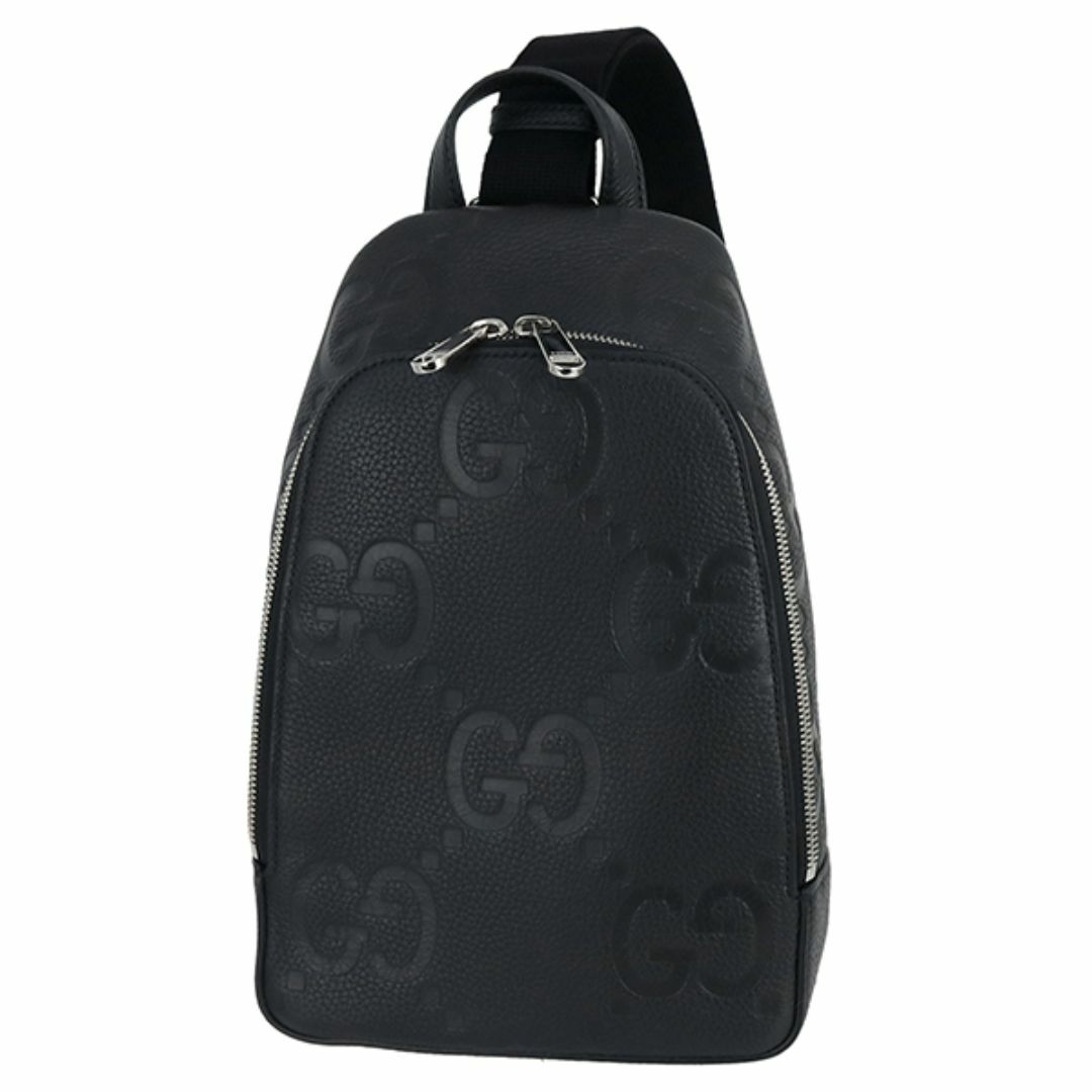 GUCCI - グッチ クロスボディバッグ ジャンボGG カーフレザー GUCCI - グッチ クロスボディバッグ ジャンボGG カーフレザー
