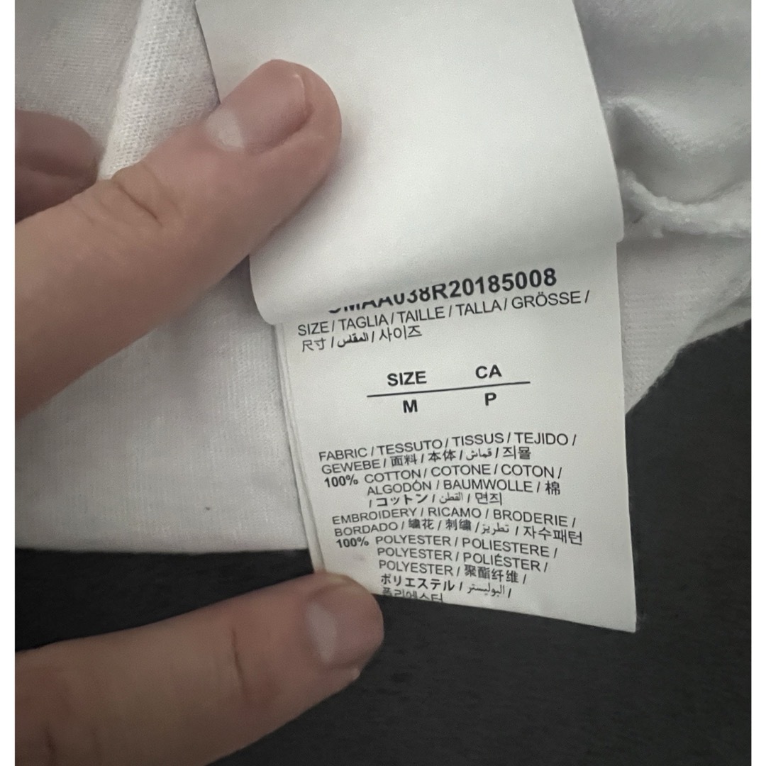 Off-White - オフホワイト tシャツの通販 by R's shop|オフ Off-White - オフホワイト tシャツの通販 by R's shop|オフ