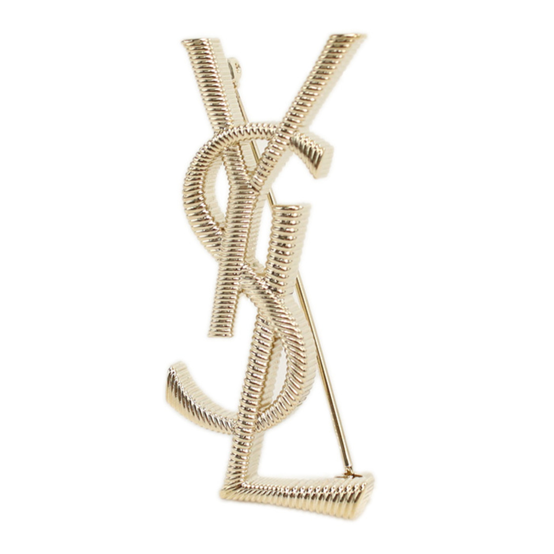 SAINT LAURENT(サンローラン)のSAINT LAURENT サンローラン 804317 ブローチ ゴールド系 レディース レディースのアクセサリー(ブローチ/コサージュ)の商品写真