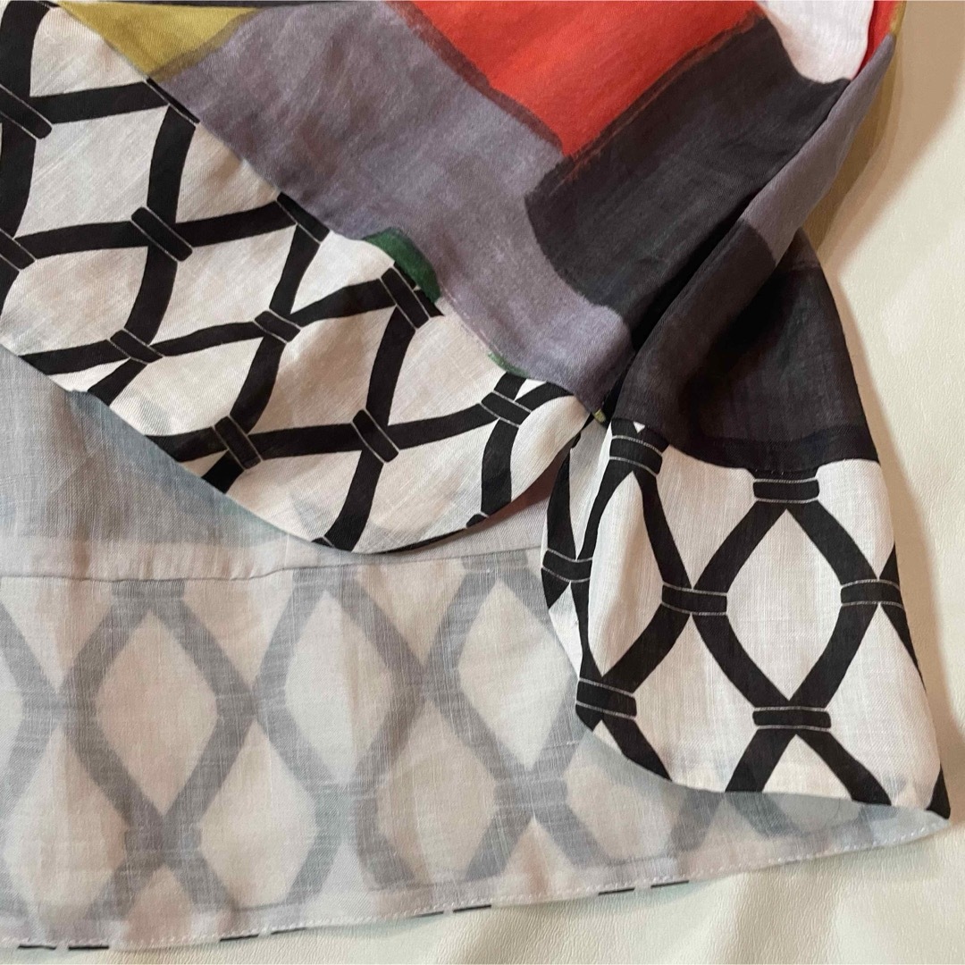 S Max Mara - 【未使用】'S Max Mara リネンカットソー 絵画 S Max Mara - 【未使用】'S Max Mara リネンカットソー 絵画