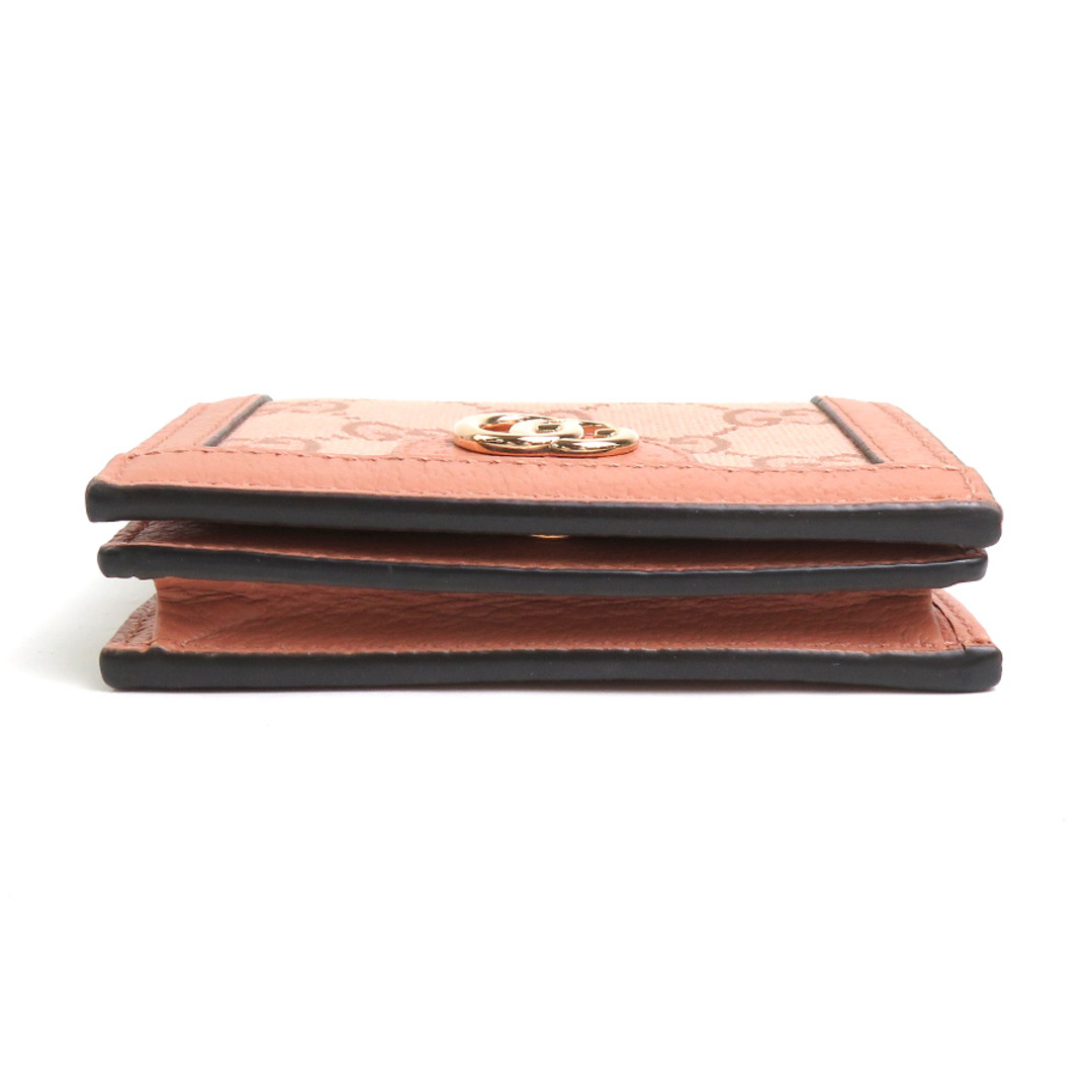 グッチ GUCCI 二つ折り財布 GGキャンバス/レザー ピンク グッチ GUCCI 二つ折り財布 GGキャンバス/レザー ピンク