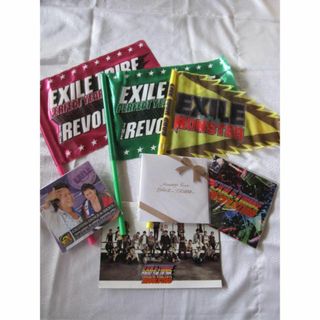 EXILE エグザイル ツアーグッズ まとめ売り フラッグ他(アイドルグッズ)