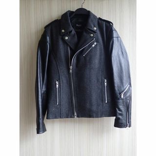 Black by VANQUISH - BlackbyVANQUISH ラムレザーノーカラー Black by VANQUISH - BlackbyVANQUISH ラムレザーノーカラー