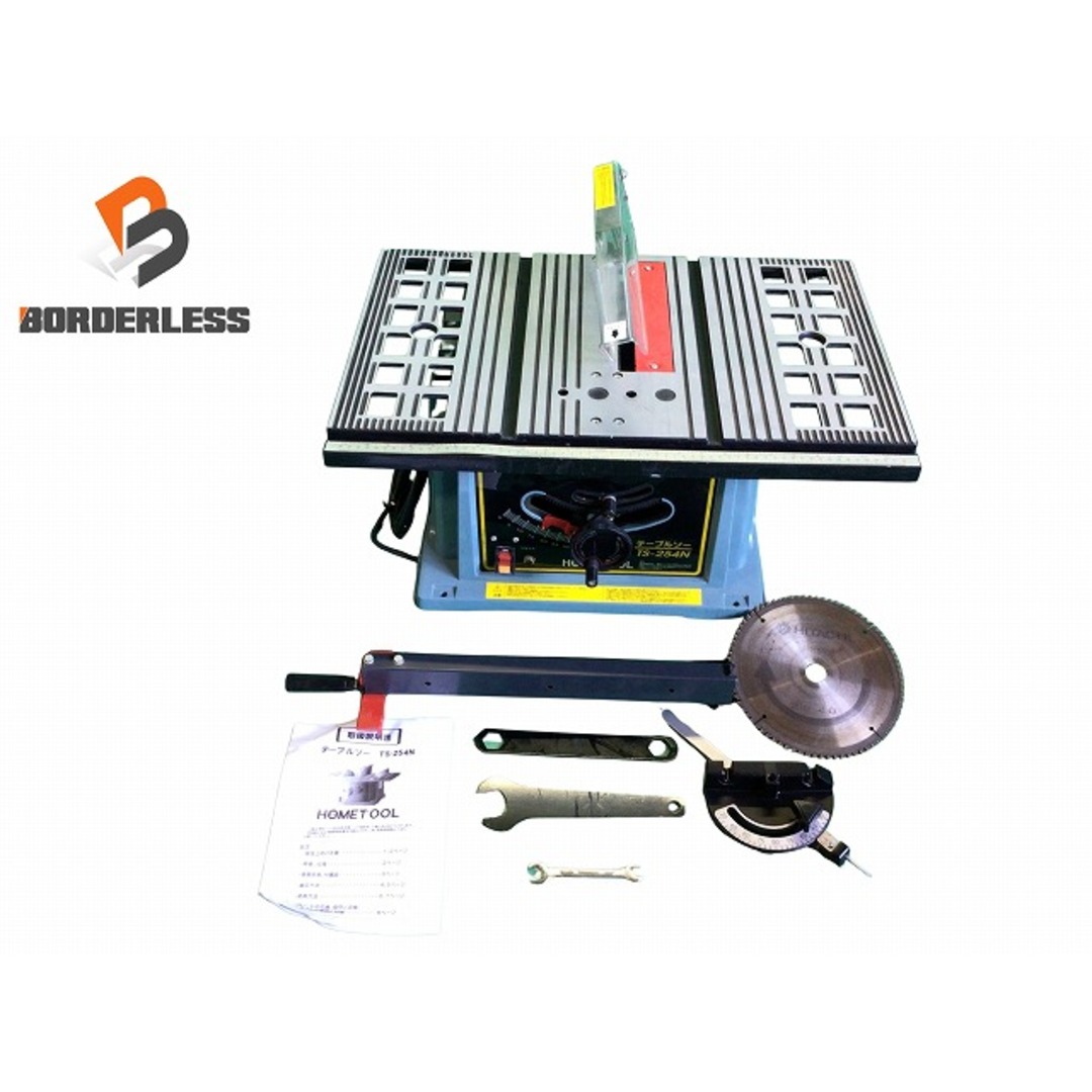 ☆中古品☆HOMETOOL ナカトミ 100V テーブルソー TS-254N 卓上丸 ☆中古品☆HOMETOOL ナカトミ 100V テーブルソー TS-254N 卓上丸