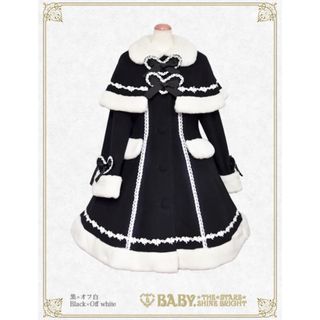 BABY,THE STARS SHINE BRIGHT - ハートミルキーコートの通販 by 新宿三丁目's shop| ベイビーザスターズシャインブライトならラクマ BABY,THE STARS SHINE BRIGHT - ハートミルキーコートの通販 by 新宿三丁目's shop| ベイビーザスターズシャインブライトならラクマ