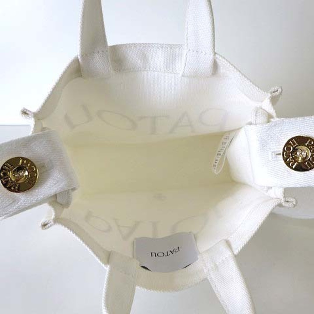 パトゥ PATOU 2wayショルダーバッグ スモール キャンバス トート パトゥ PATOU 2wayショルダーバッグ スモール キャンバス トート