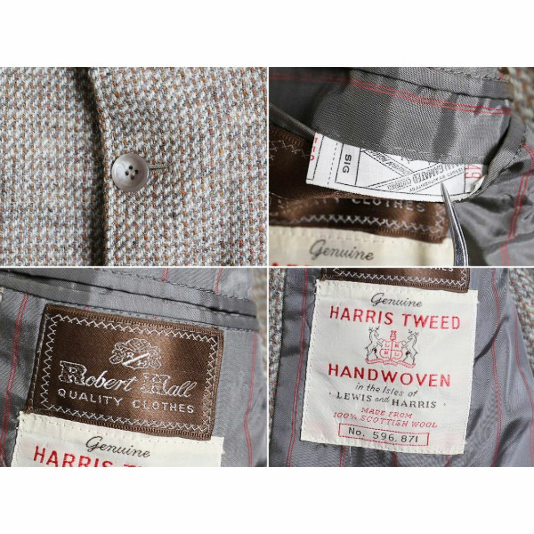 Harris Tweed - 50s 60s USA製 ハリスツイード テーラード Harris Tweed - 50s 60s USA製 ハリスツイード テーラード