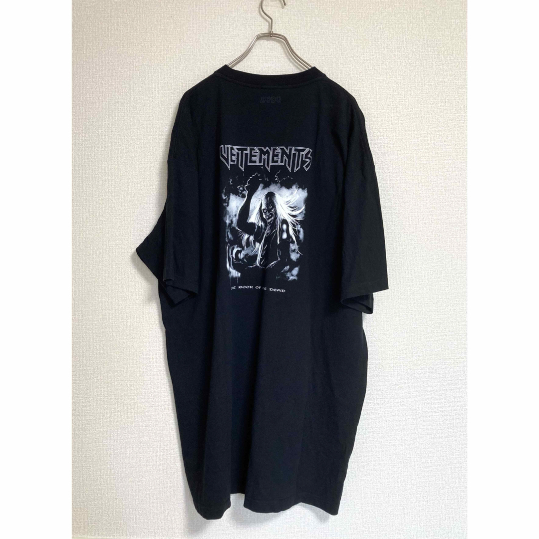 VETEMENTS - vetements ヴェトモン アイアンメイデン Tシャツの VETEMENTS - vetements ヴェトモン アイアンメイデン Tシャツの