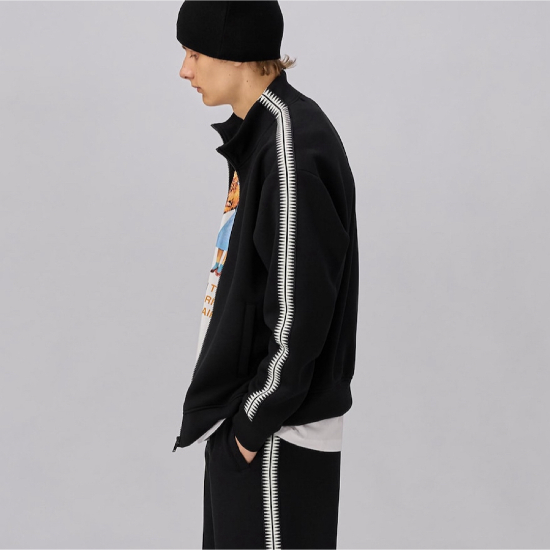 GU - GU トラックジャケット UNDERCOVER ブラック M アンダー GU - GU トラックジャケット UNDERCOVER ブラック M アンダー