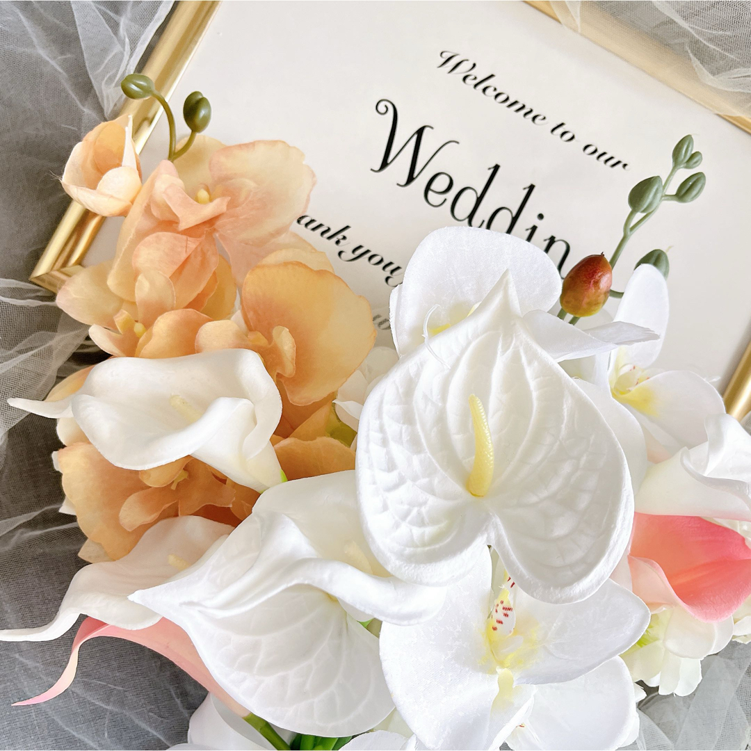 アーティフィシャルフラワーブーケ クラッチブーケ 結婚式 アーティフィシャルフラワーブーケ クラッチブーケ 結婚式