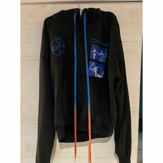 Off-White(パーカー ・ ブルー・ネイビー/青色系)のフリマ Off-White(パーカー ・ ブルー・ネイビー/青色系)のフリマ