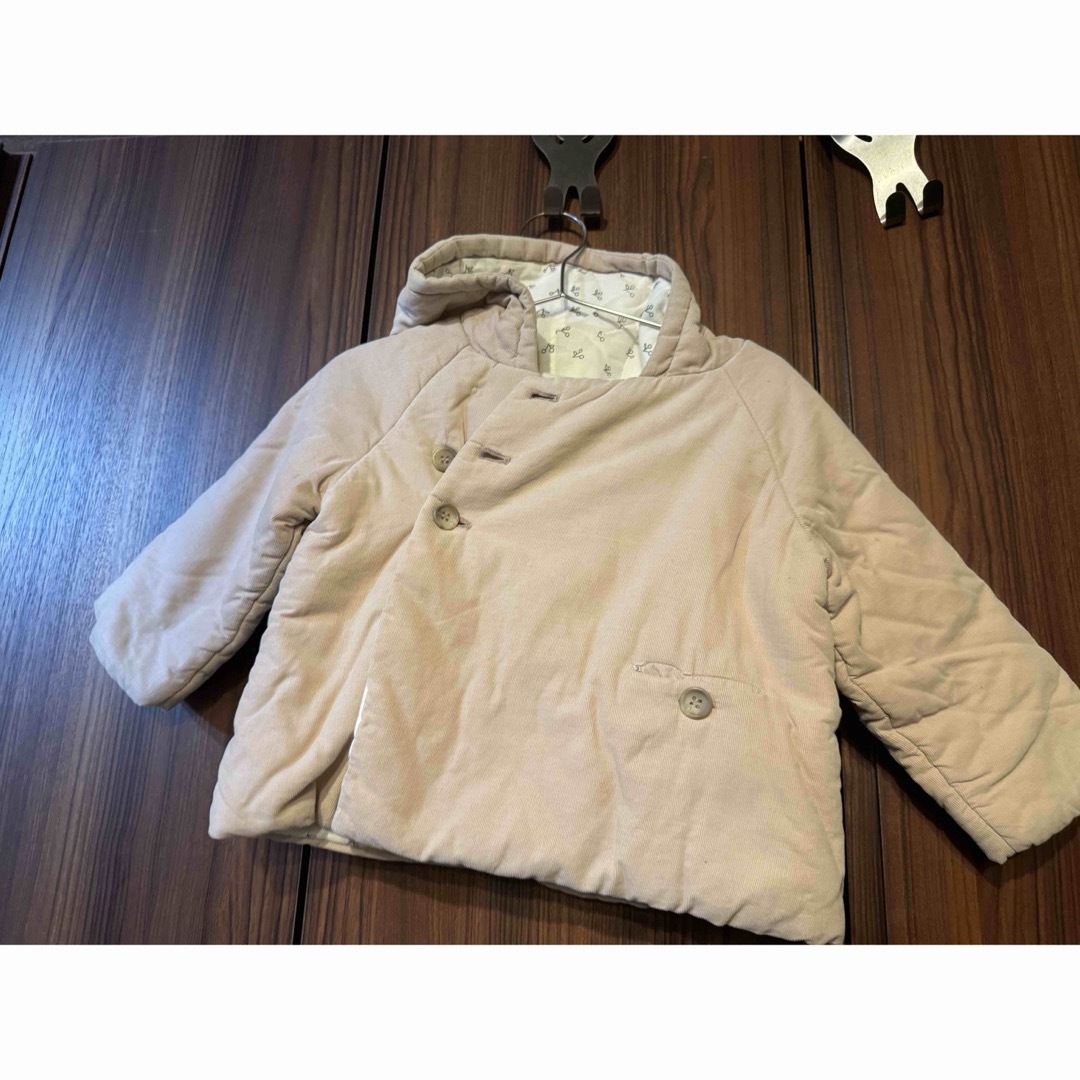 Bonpoint - Bonpoint ベビーピンクコートふわふわ1万円ピッタリ