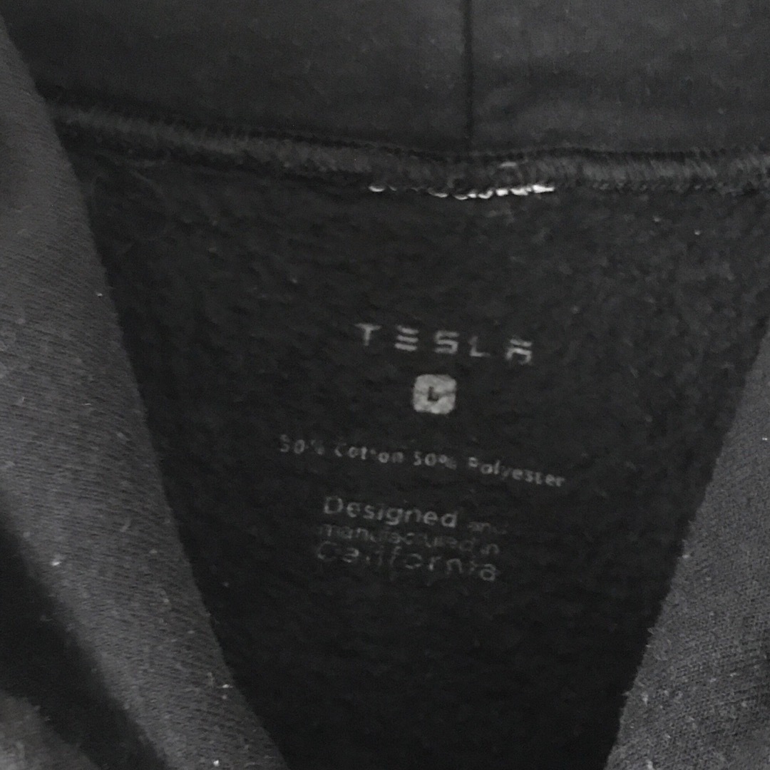TESLA - TESLA テスラ/電気自動車☆ロゴプリント☆スウェット TESLA - TESLA テスラ/電気自動車☆ロゴプリント☆スウェット