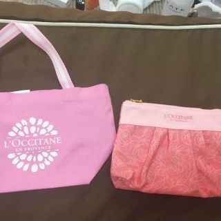 ロクシタン(L'OCCITANE)の如月 桜様専用 新品　ロクシタン　ミニトート　&　ポーチセット(ポーチ)