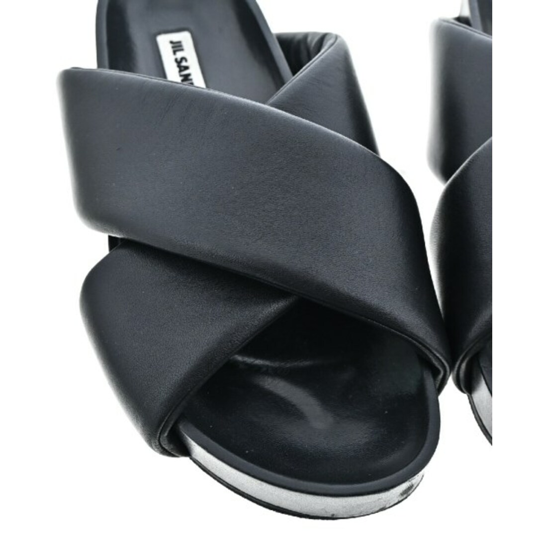 JIL SANDER ジルサンダー サンダル -(25.5cm位) 黒 【古着】 JIL SANDER ジルサンダー サンダル -(25.5cm位) 黒 【古着】