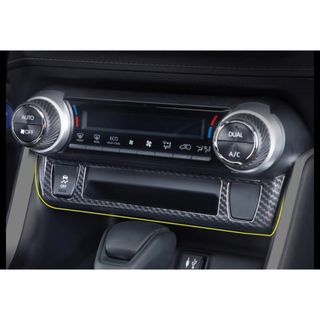 RAV4 rav4  ヒータースイッチパネルガーニッシュ【C39d】(車内アクセサリ)