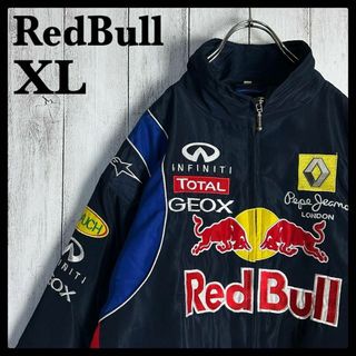 Red Bull - 【希少XLサイズ】レッドブル☆マルチ刺繍ロゴ入り Red Bull - 【希少XLサイズ】レッドブル☆マルチ刺繍ロゴ入り