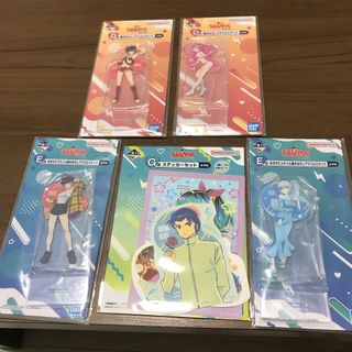 バンダイ(BANDAI)の新品未使用アクリルスタンド一番くじコンプリートうる星やつらステッカーセット(キャラクターグッズ)