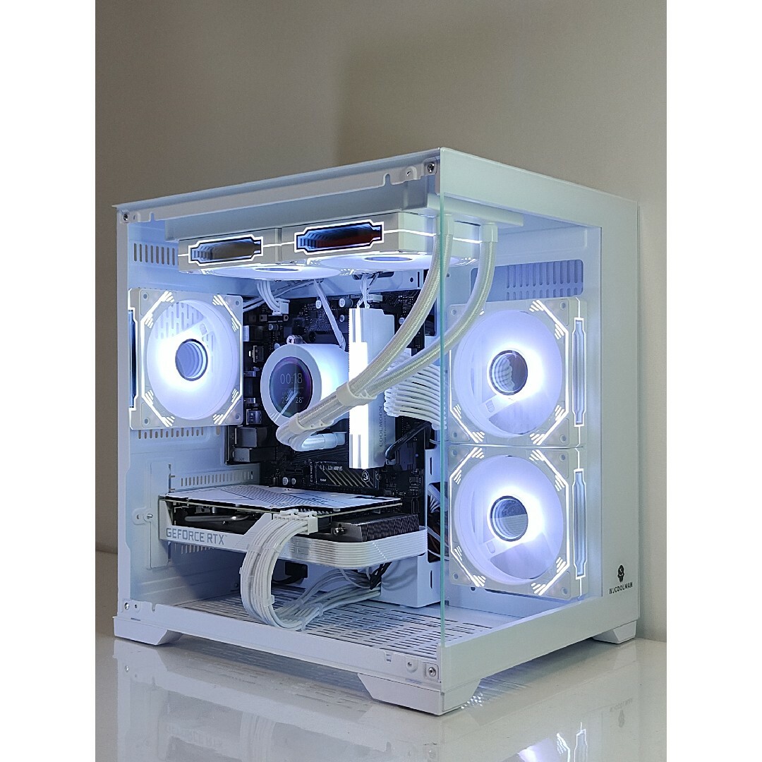 自作PC RTX3060ti 5700X 32GB 簡易水冷 自作PC RTX3060ti 5700X 32GB 簡易水冷