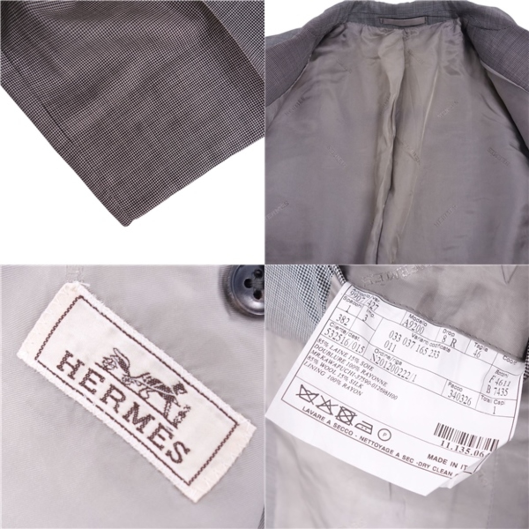 HERMES - エルメス HERMES セットアップ スーツ ジャケット HERMES - エルメス HERMES セットアップ スーツ ジャケット