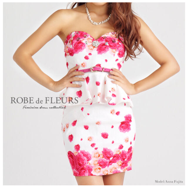 ローブドフルール♡ベアドレス レディースのフォーマル/ドレス(ミニドレス)の商品写真