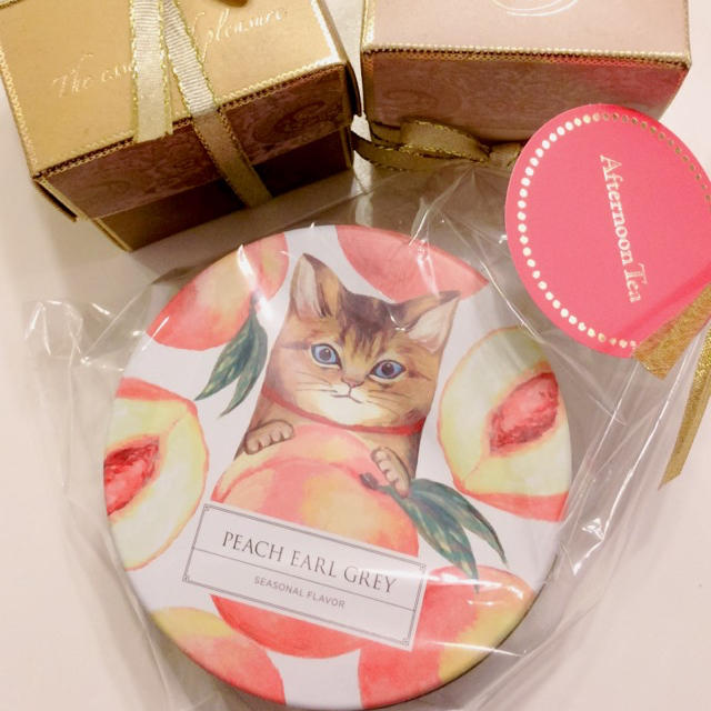 AfternoonTea(アフタヌーンティー)のアフタヌーンティー 猫 紅茶 限定品 食品/飲料/酒の飲料(茶)の商品写真