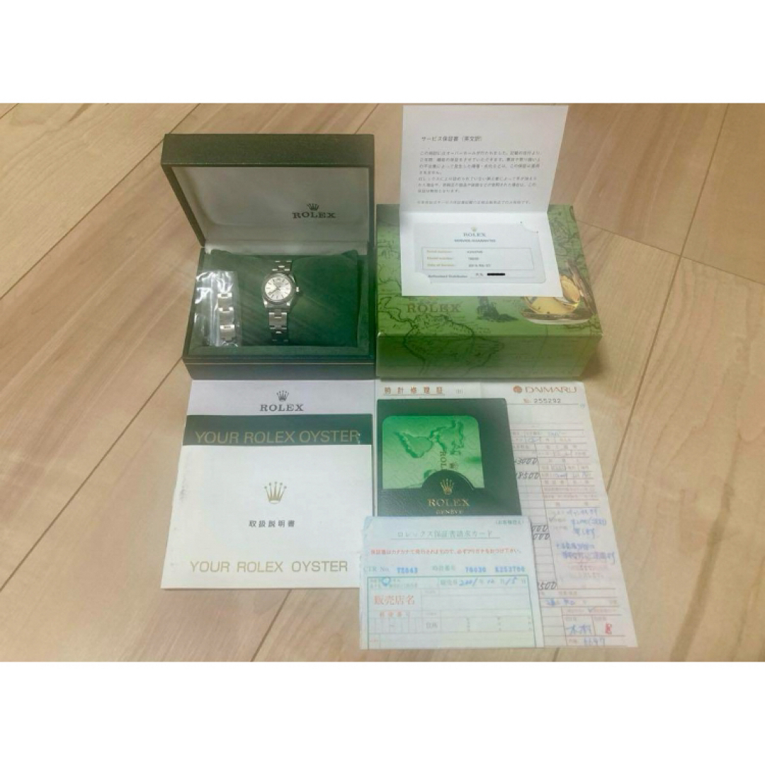 ROLEX - ROLEX 付属品完備 オイスターパーペチュアルの通販 by ROLEX - ROLEX 付属品完備 オイスターパーペチュアルの通販 by