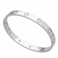 Cartier カルティエ フルダイヤモンド ラブブレスレット 17cm 750 K18 WG ホワイトゴールド【送料無料】レディース【中古】24320809