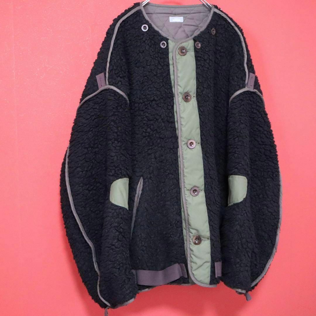 kolor - 【美品】kolor BEACON 21AW 切替デザイン ビッグボア kolor - 【美品】kolor BEACON 21AW 切替デザイン ビッグボア