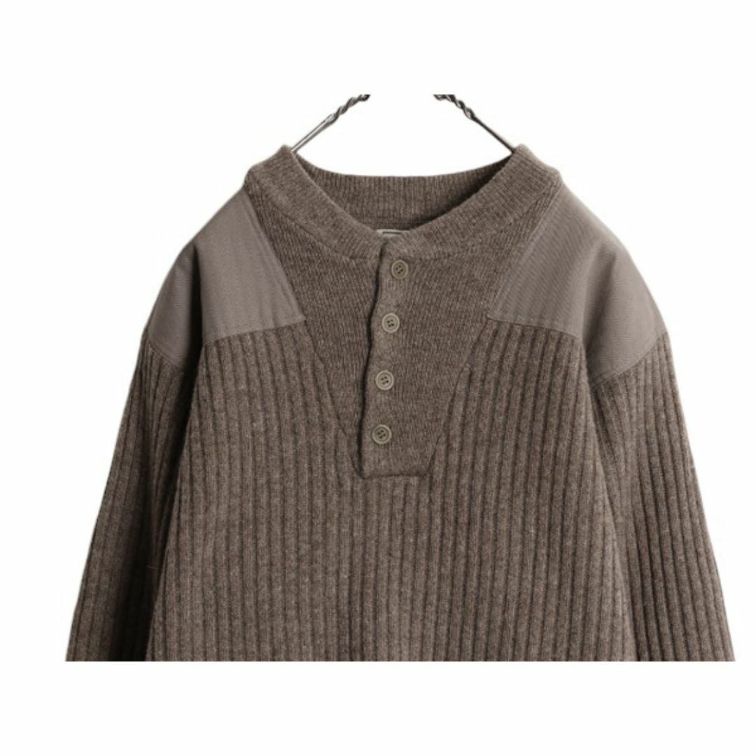 最新入荷 L.L.Bean - エルエルビーン ヘンリーネック コマンド ニット 男性用