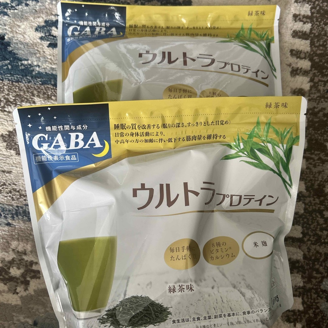 カーブス ウルトラプロテイン 緑茶味 2袋セット カーブス ウルトラプロテイン 緑茶味 2袋セット