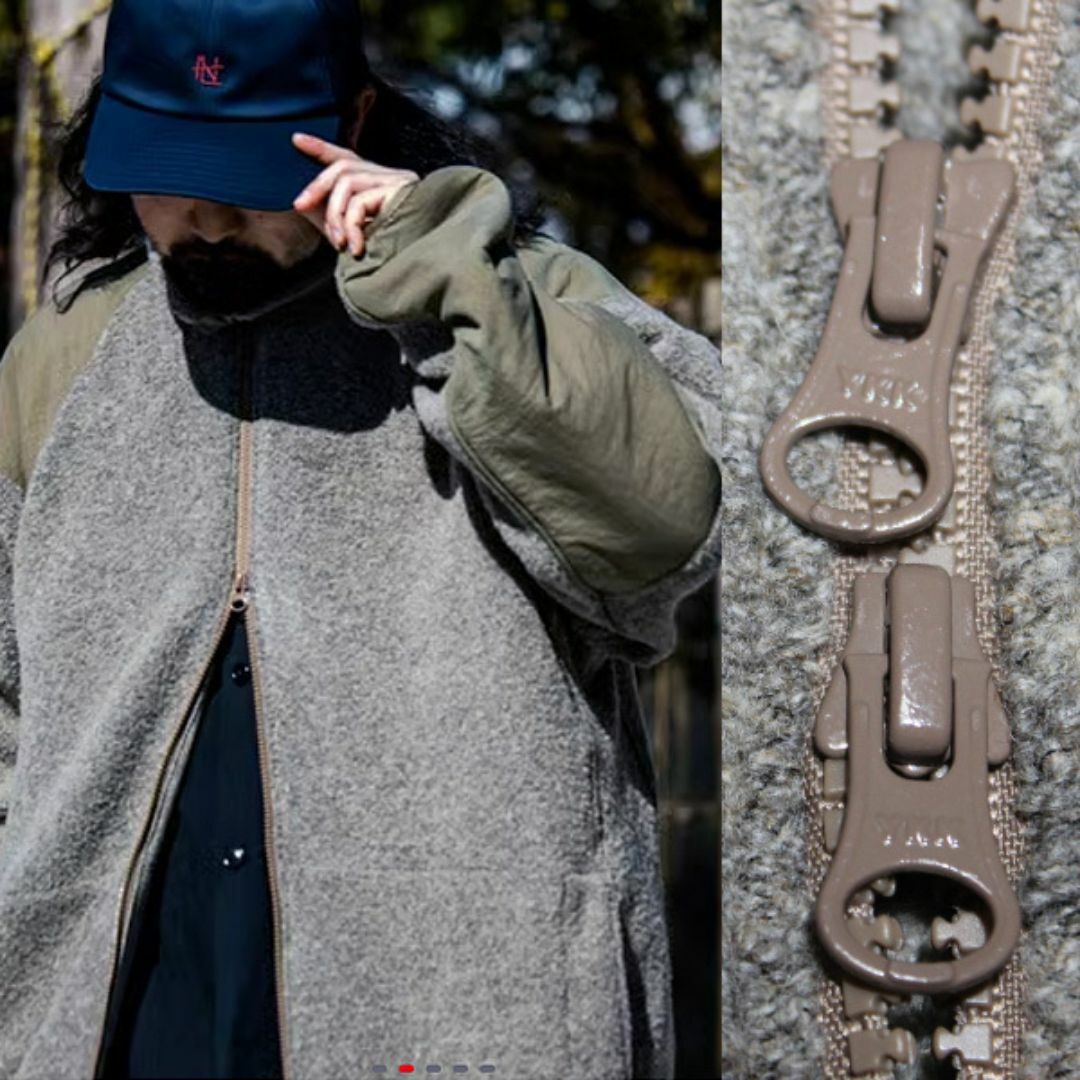 nanamica - 新品 XL ナナミカ ZIPUP ウール セーター フリース nanamica - 新品 XL ナナミカ ZIPUP ウール セーター フリース