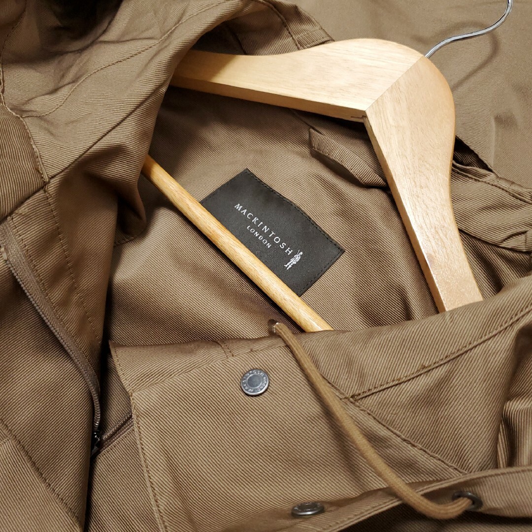 美品☆23AW☆マッキントッシュ ポリエステルグログランコート 美品☆23AW☆マッキントッシュ ポリエステルグログランコート