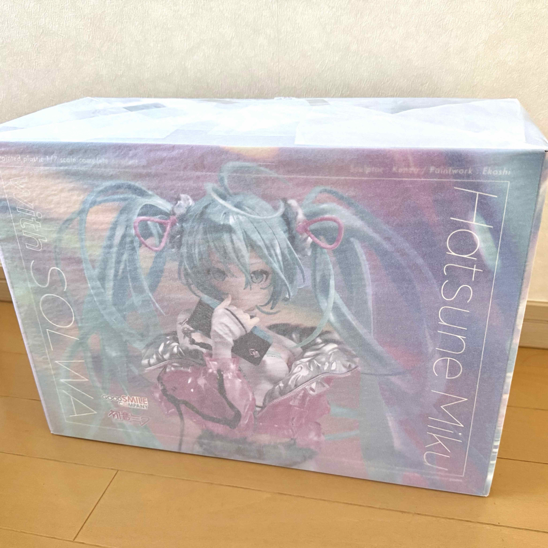 初音ミク with SOLWA 1/7スケールフィギュア エンタメ/ホビーのおもちゃ/ぬいぐるみ(キャラクターグッズ)の商品写真