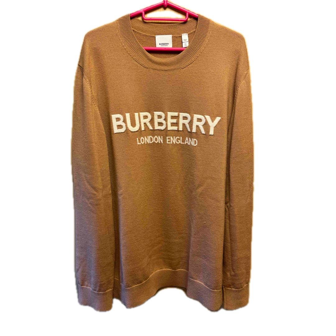 正規 BURBERRY バーバリー ロゴ ニット 正規 BURBERRY バーバリー ロゴ ニット