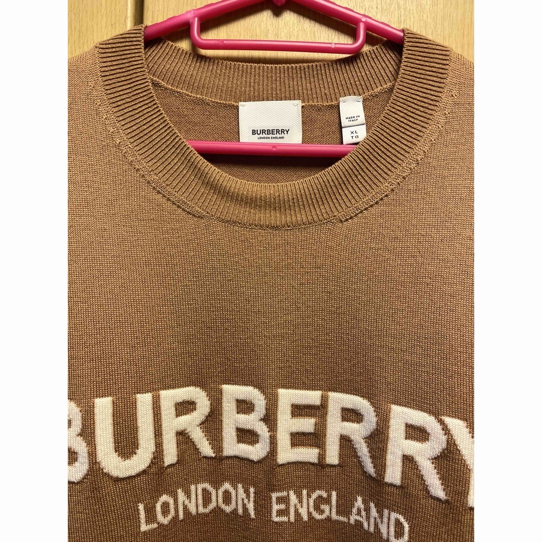BURBERRY - 正規 BURBERRY バーバリー ロゴ ニットの通販 by BURBERRY - 正規 BURBERRY バーバリー ロゴ ニットの通販 by