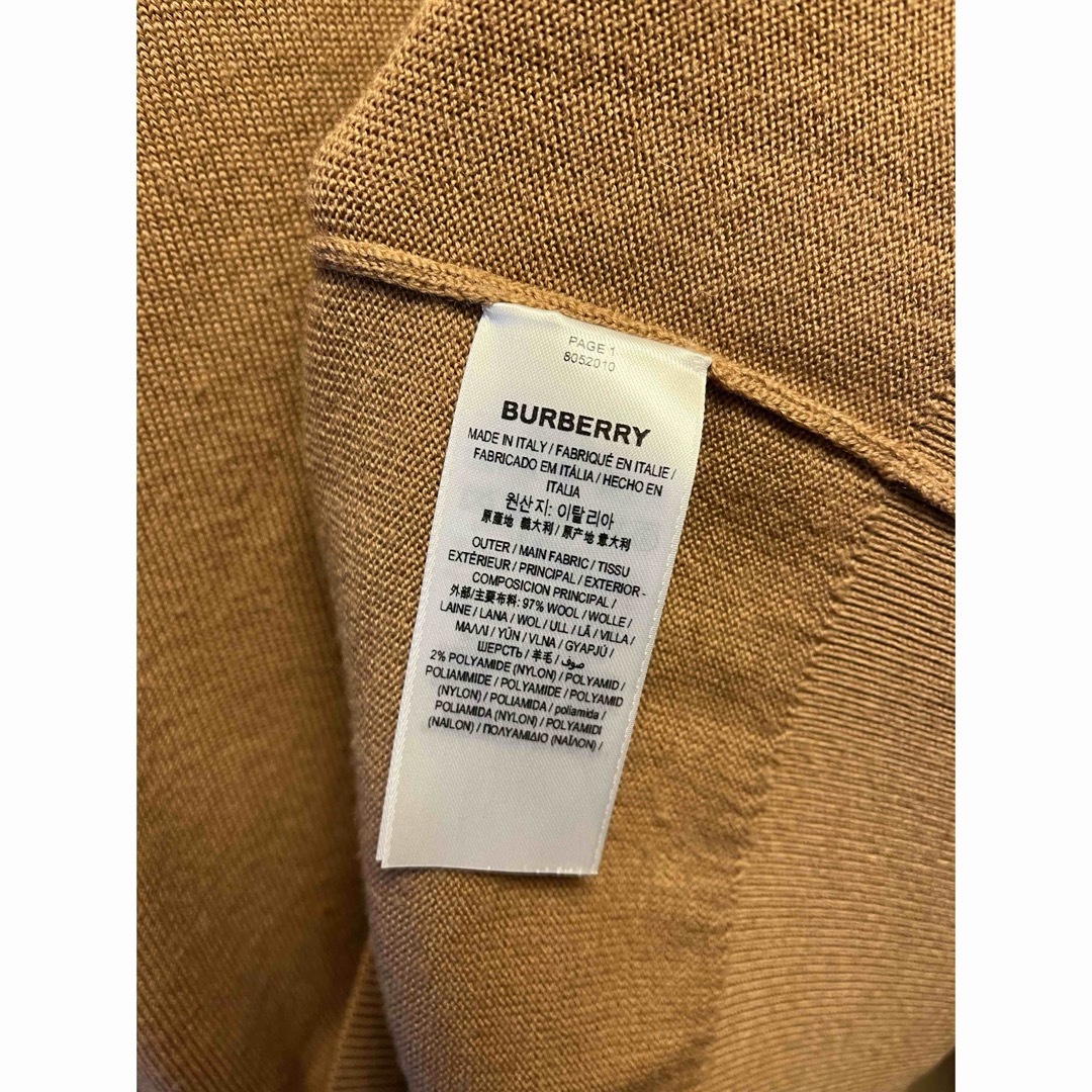 BURBERRY - 正規 BURBERRY バーバリー ロゴ ニットの通販 by BURBERRY - 正規 BURBERRY バーバリー ロゴ ニットの通販 by