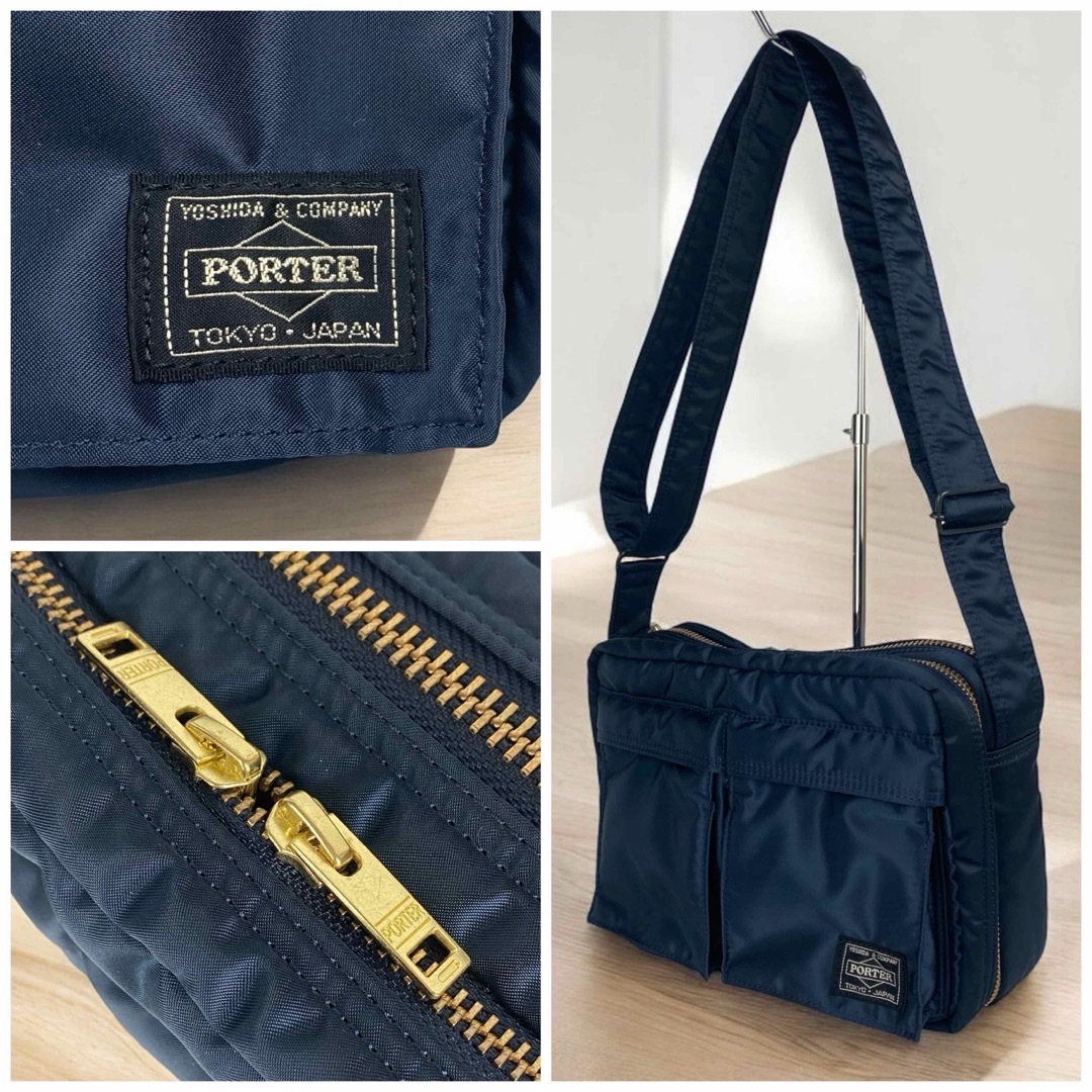 PRADA 三角プレート メッセンジャーバッグ レザー キャンバス PRADA 三角プレート メッセンジャーバッグ レザー キャンバス