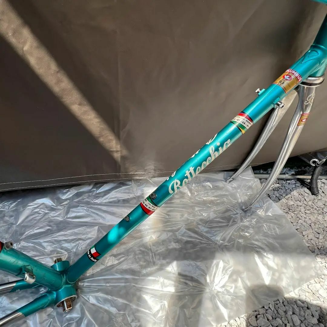 BOTTECCHIA ボッテキア ビンテージロードバイク フレームセット 緑 BOTTECCHIA ボッテキア ビンテージロードバイク フレームセット 緑