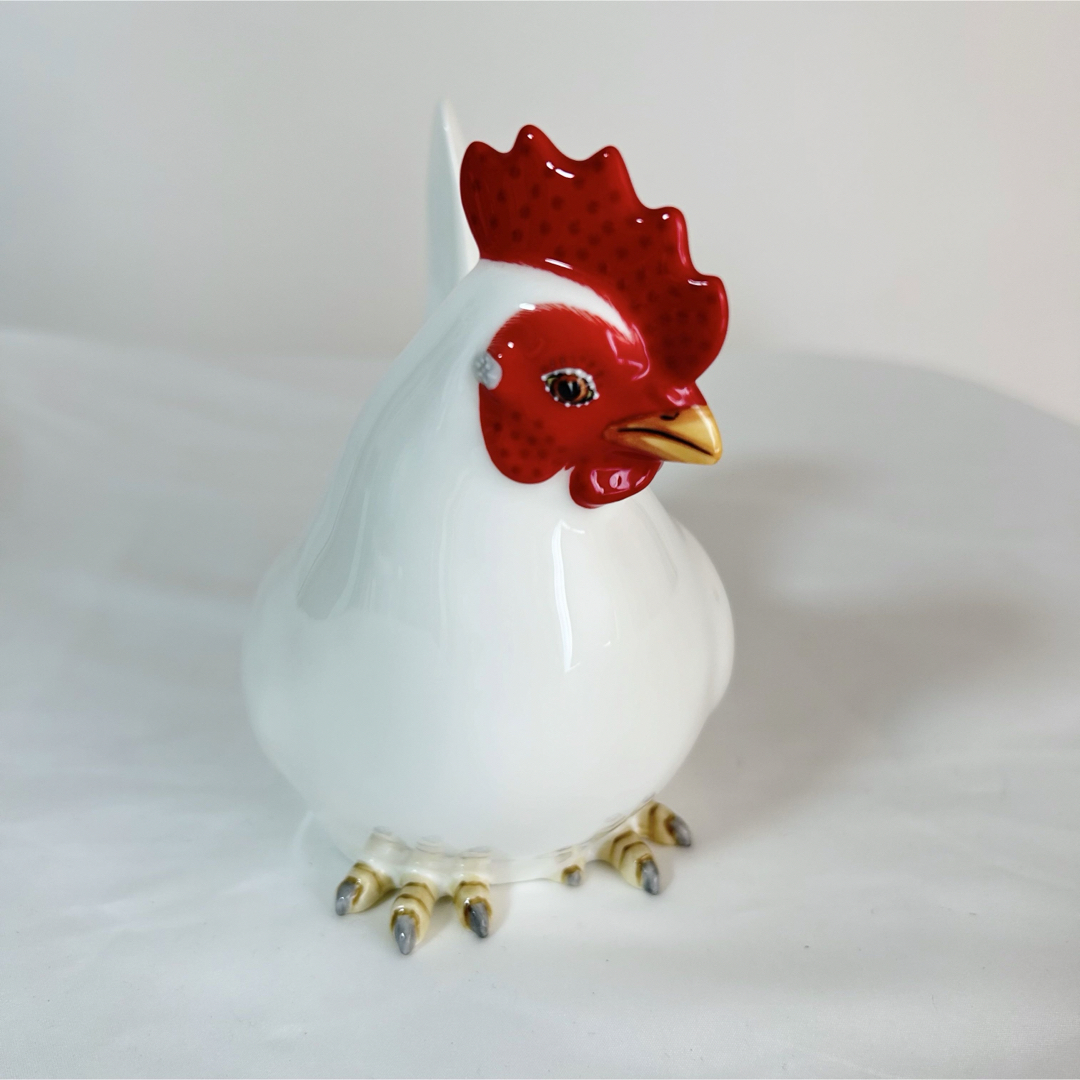 Noritake ノリタケ ニワトリ 置物 フィギュリン 雄鳥 雌鶏 置物 Noritake ノリタケ ニワトリ 置物 フィギュリン 雄鳥 雌鶏 置物