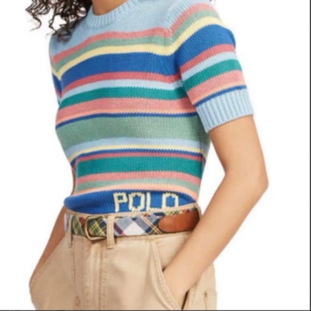 POLO RALPH LAUREN - ポロラルフローレン マルチ ボーダー 半袖 POLO RALPH LAUREN - ポロラルフローレン マルチ ボーダー 半袖